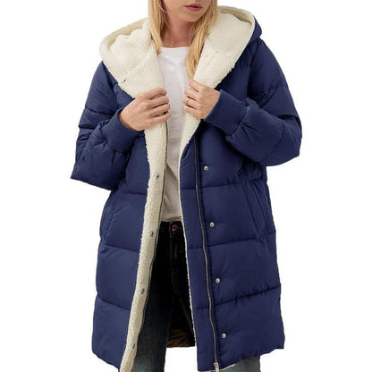 Ruby – Double Sided Winter Coat with Hood