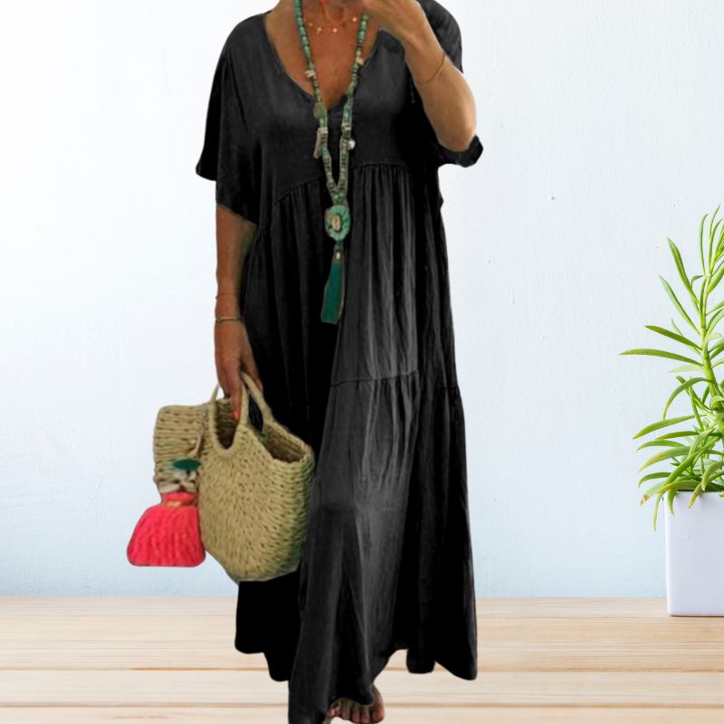 Isolde – Flowy Long  Maxi Dress