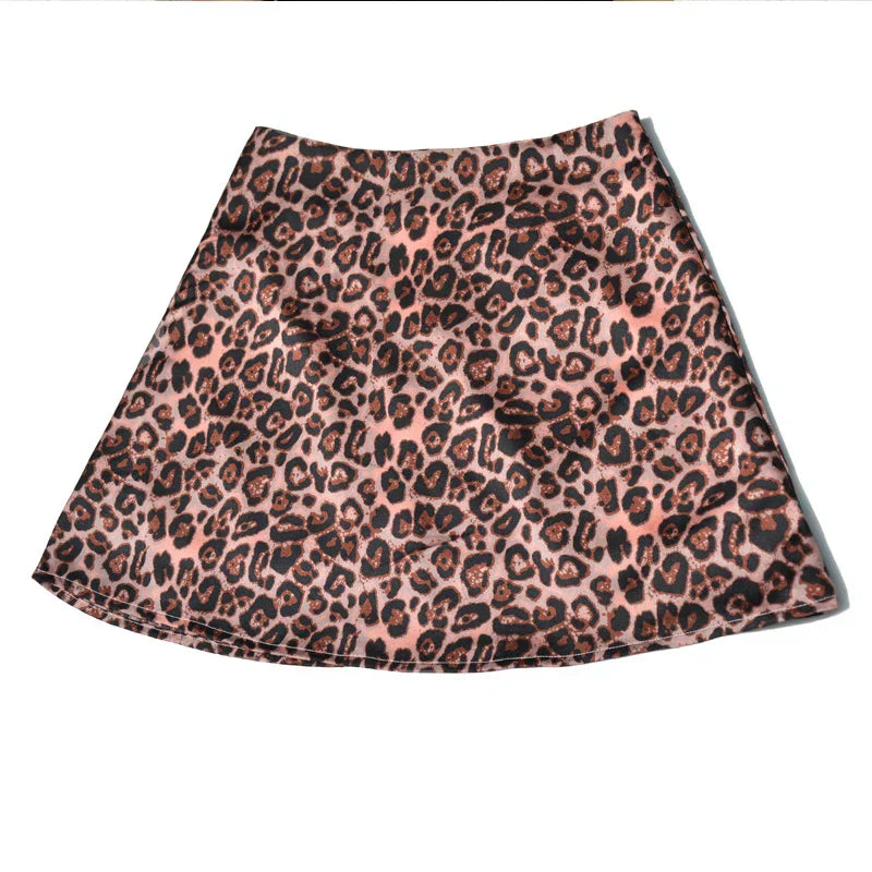 Rania – Leopard Print Skirt