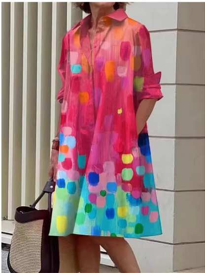 Brynn – Versatile Casual Shirt Dress