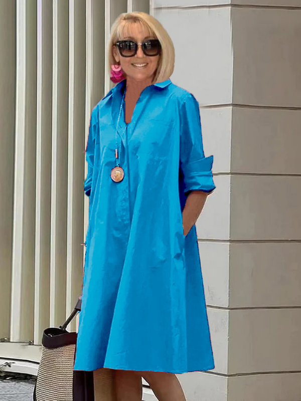 Brynn – Versatile Casual Shirt Dress