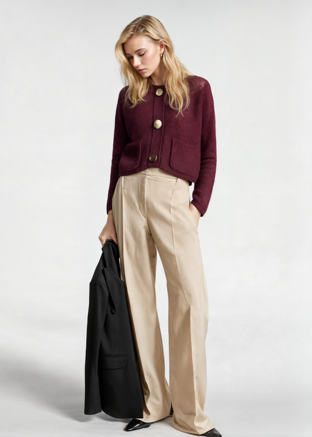 Aurora – Elegant Knit Cardigan