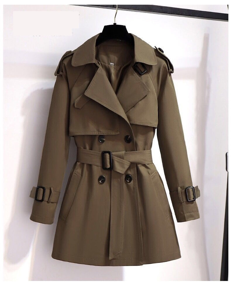 Sasha – Double-Breasted Trench Coat