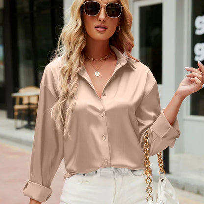 Liana – Chic Satin Blouse