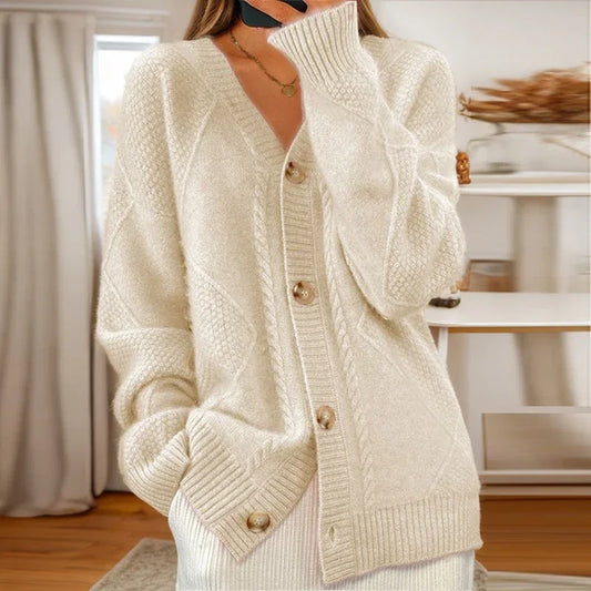 Mila – Button-Down Knit Cardigan