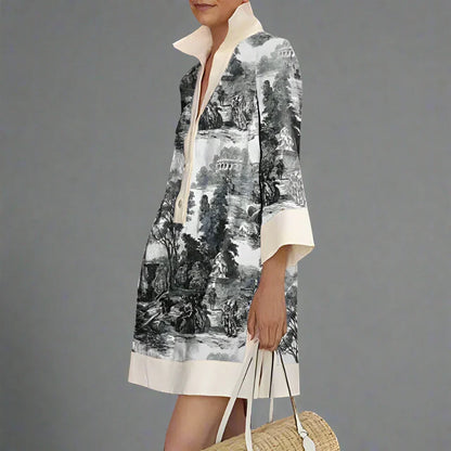 Claire – Elegant Vintage Tunic Dress