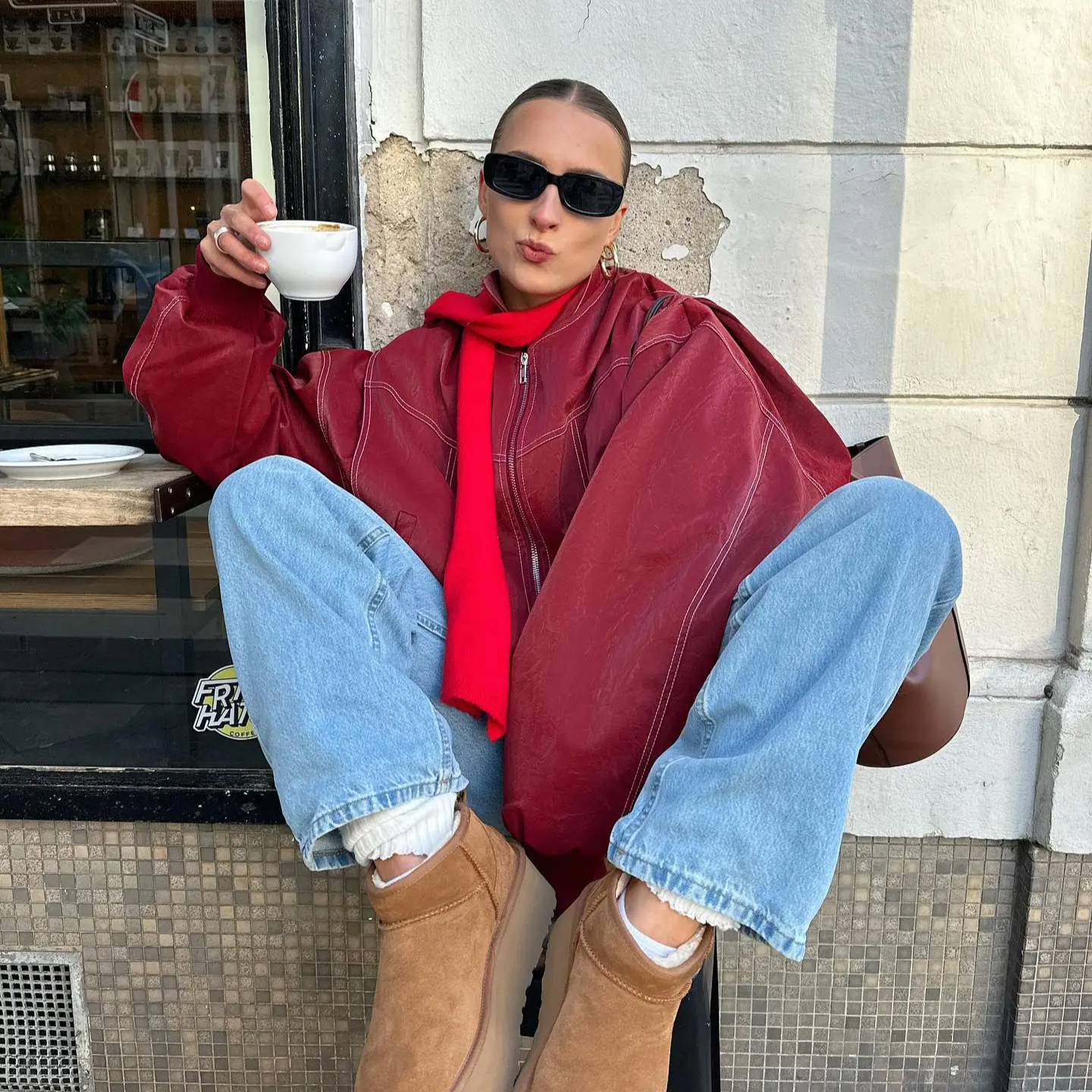 Eden – Relaxed Leather Jacket