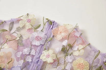 Seraph – Embroidered Maxi Dress