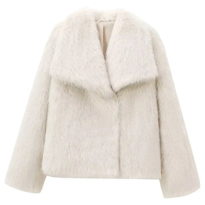 Imari - Elegant Faux Fur Winter Jacket for Women