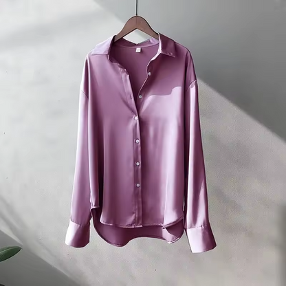 Sierra – Elegant Satin Blouse