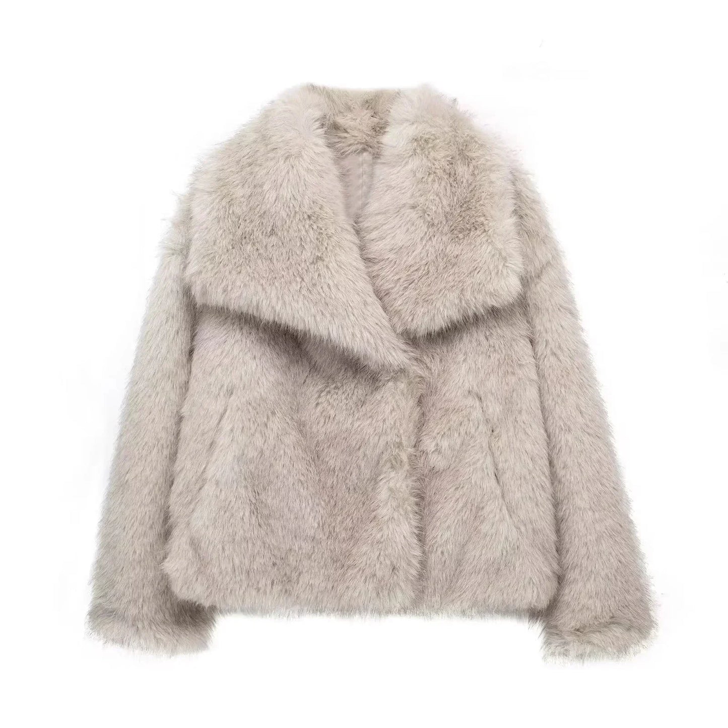 Quinn - Plush Faux Fur Coat