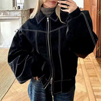 Eden – Relaxed Leather Jacket