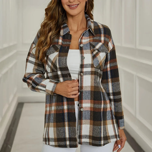 Gracie – Elegant Button-Down Shirt