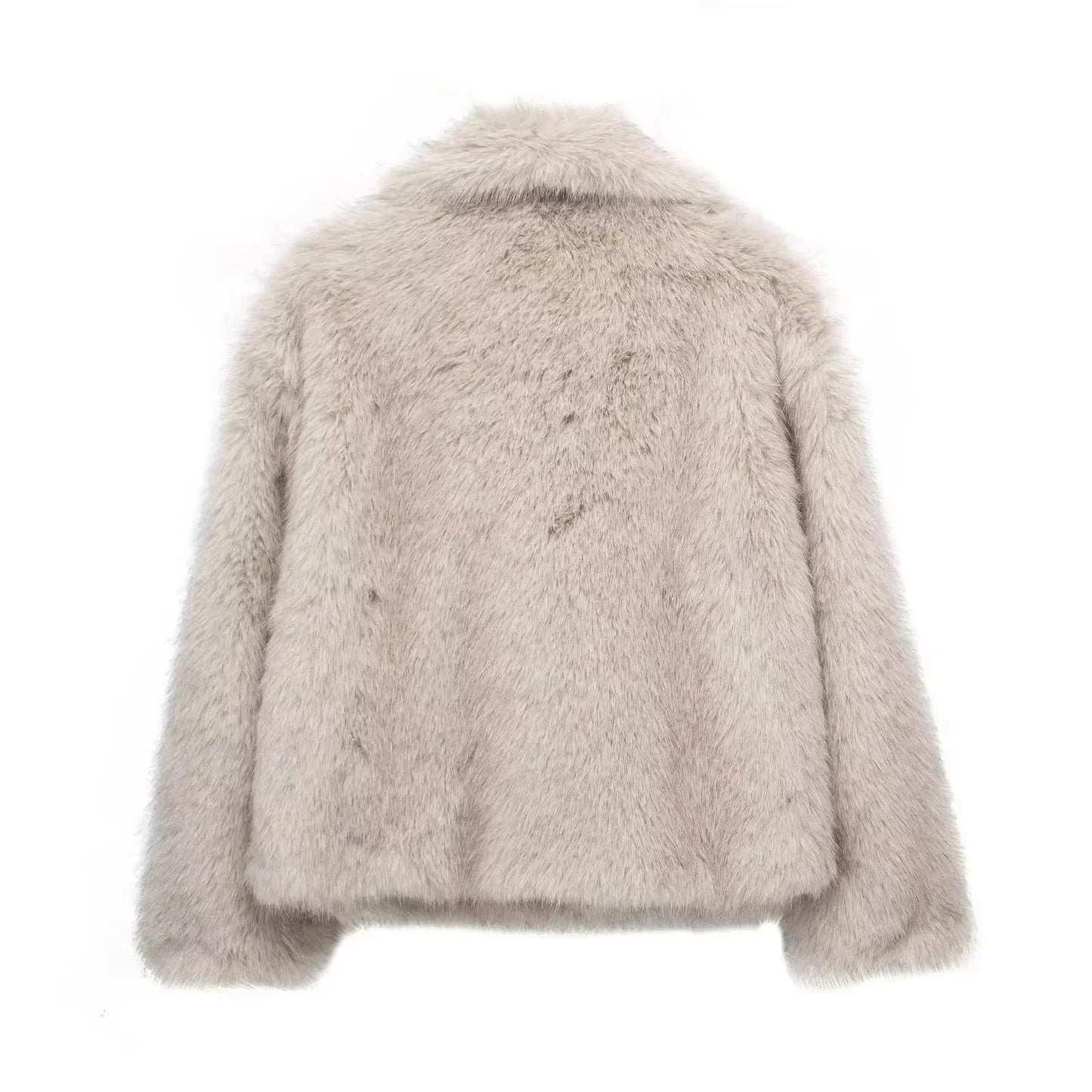 Quinn - Plush Faux Fur Coat