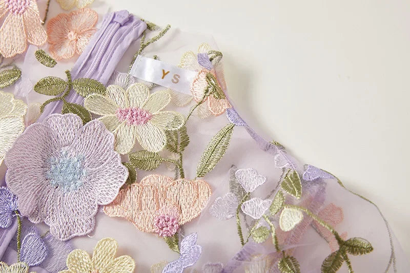 Seraph – Embroidered Maxi Dress