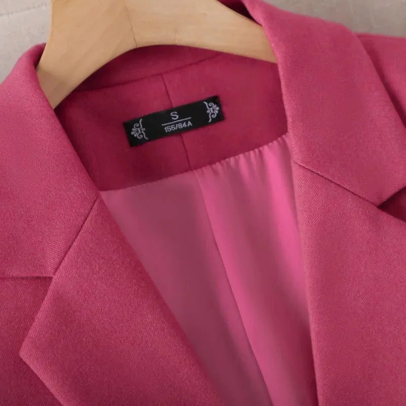 Marlow – Long Buttoned Blazer Coat