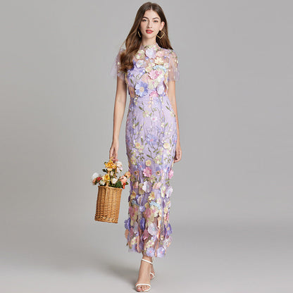 Seraph – Embroidered Maxi Dress