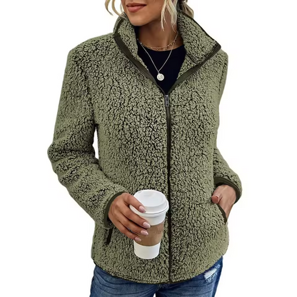 Aisha – Fleece Zip-Up Jacket