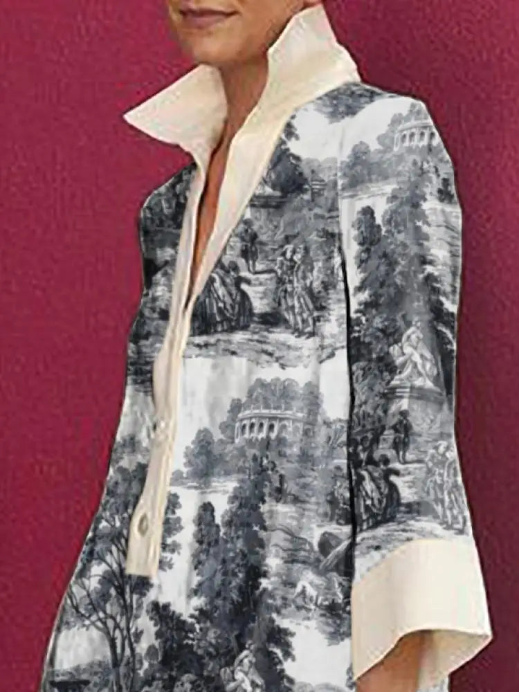 Claire – Elegant Vintage Tunic Dress