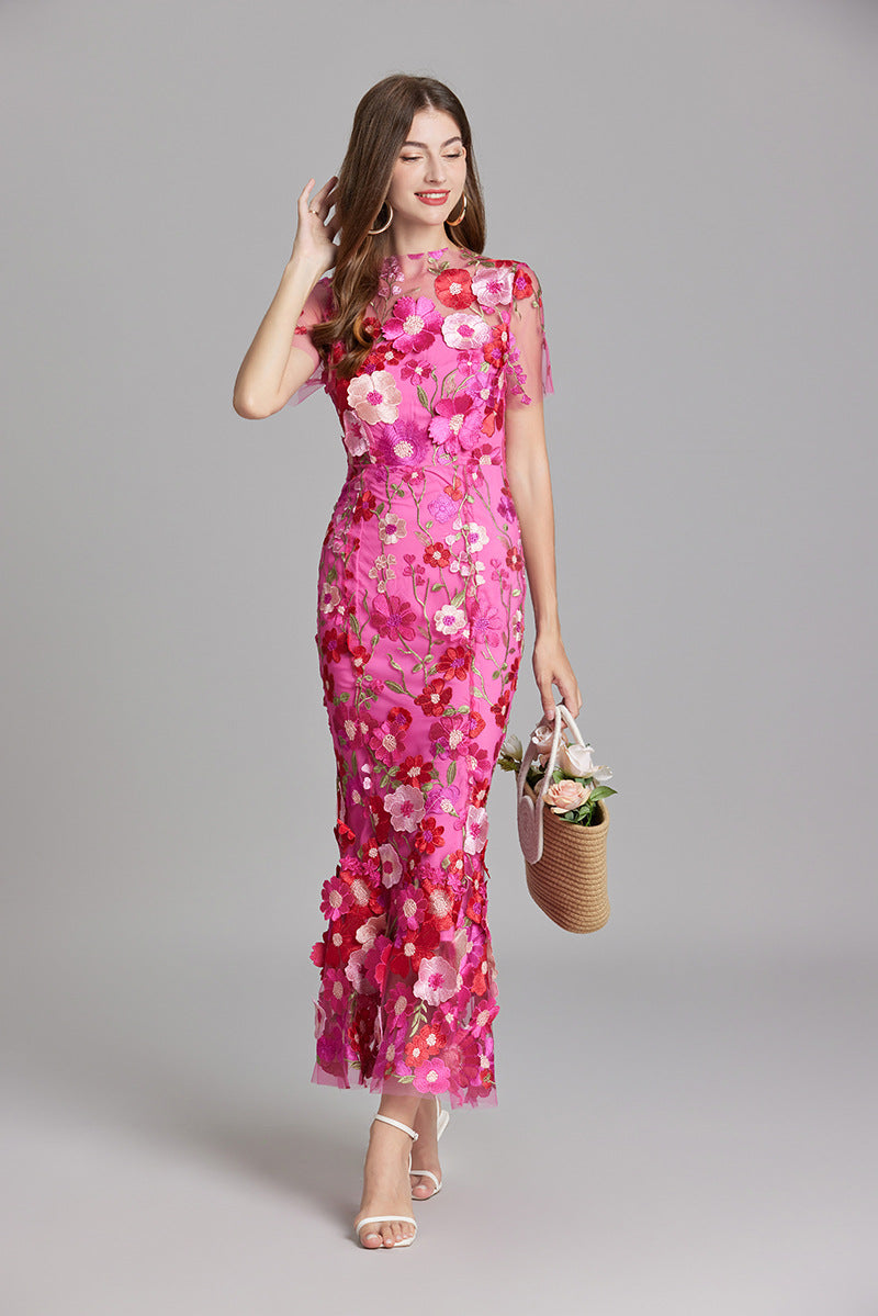 Seraph – Embroidered Maxi Dress