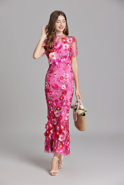 Seraph – Embroidered Maxi Dress
