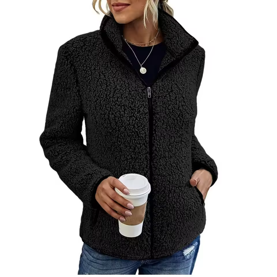 Aisha – Fleece Zip-Up Jacket