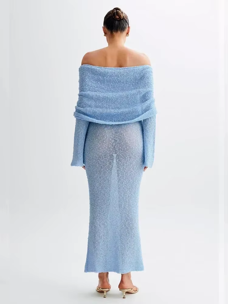 Daisy – Off-Shoulder Maxi Dress