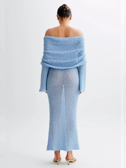 Daisy – Off-Shoulder Maxi Dress