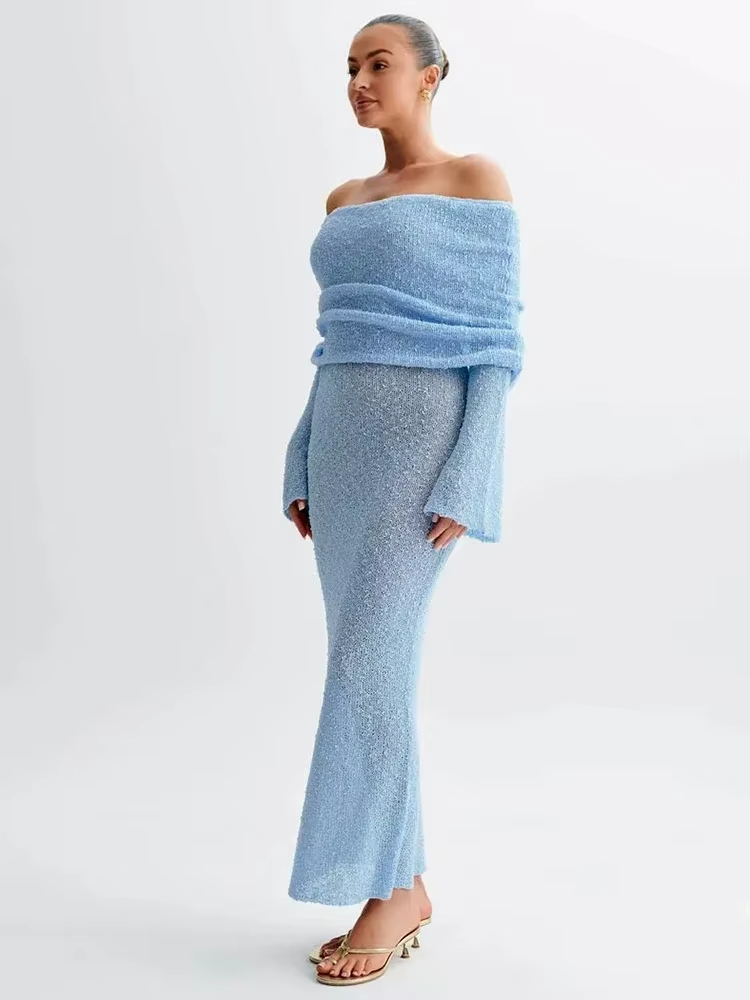 Daisy – Off-Shoulder Maxi Dress