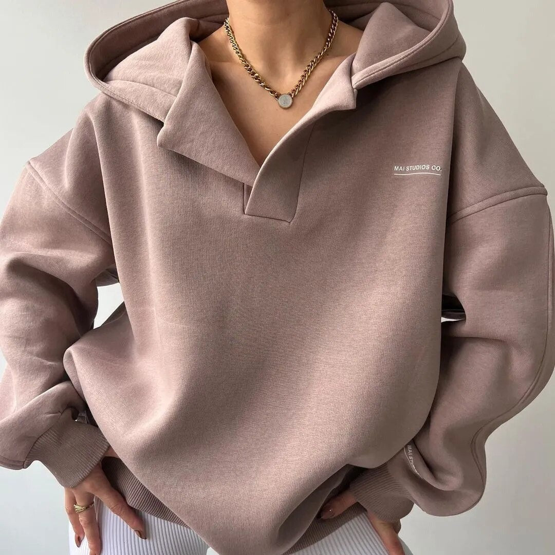 Grace – Classy Oversized Relaxed Hoodie