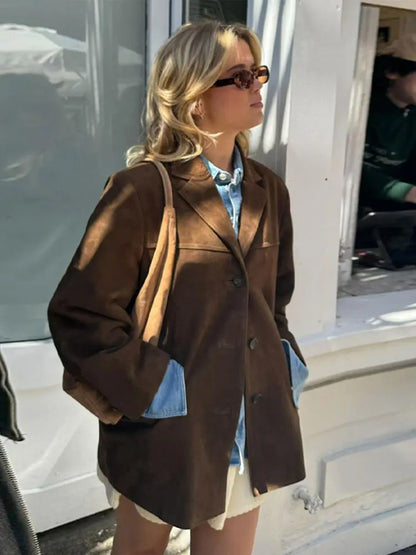 Reese – Elegant Brown Jacket