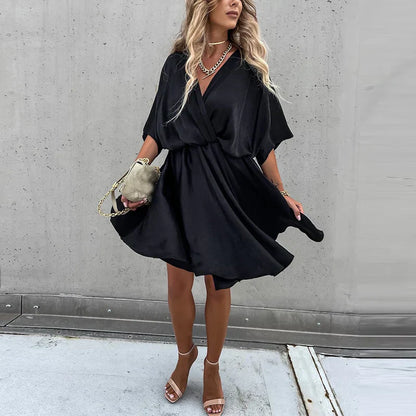 Bianca – Chic Flowy Mini Dress