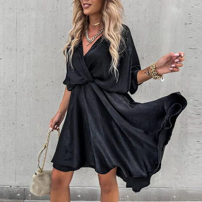Bianca – Chic Flowy Mini Dress