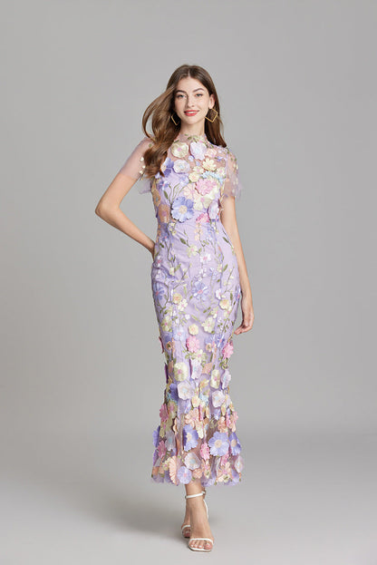 Seraph – Embroidered Maxi Dress