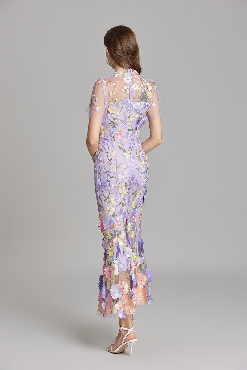 Seraph – Embroidered Maxi Dress