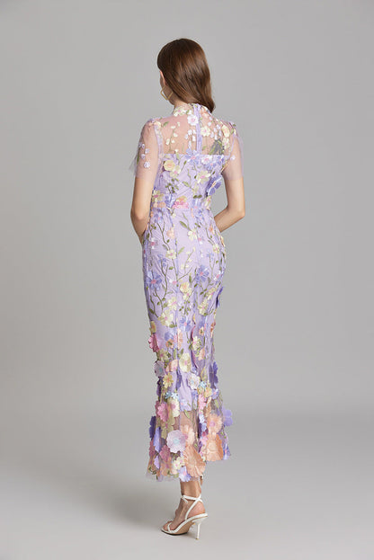 Seraph – Embroidered Maxi Dress