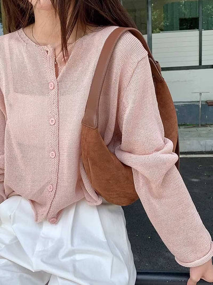 Ophelia – Faux Leather Shoulder Bag