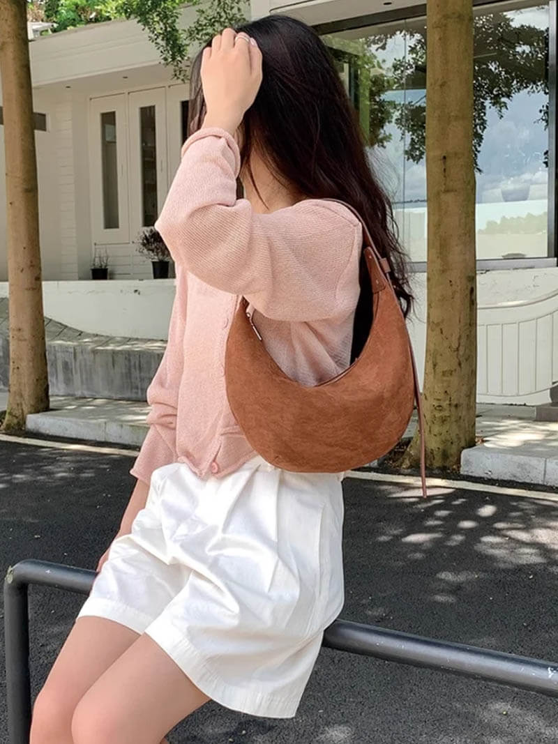 Ophelia – Faux Leather Shoulder Bag