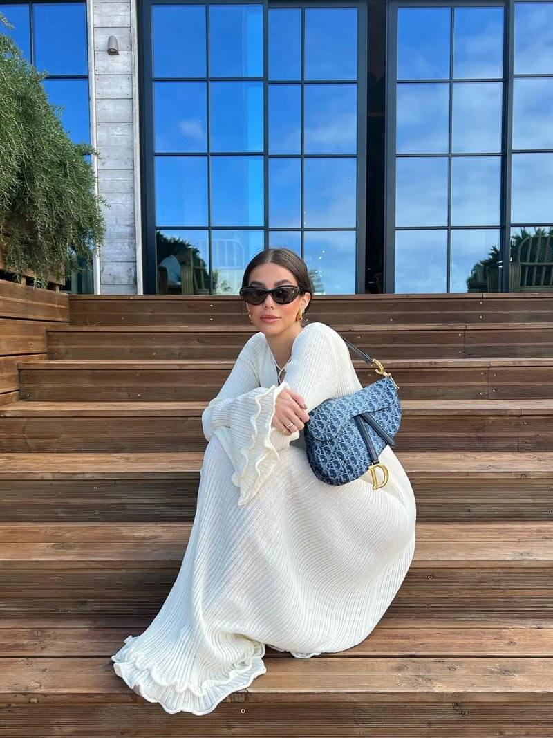 Candor – Ruffles Flared Maxi Dress