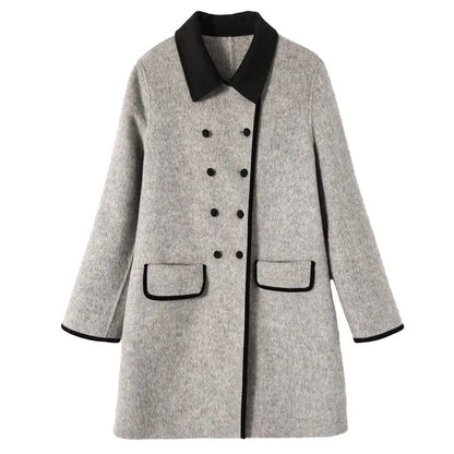 Hazel – Cozy Double Breasted Overcoat