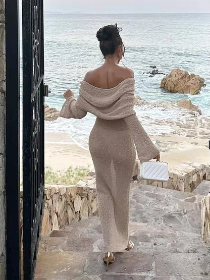 Daisy – Off-Shoulder Maxi Dress