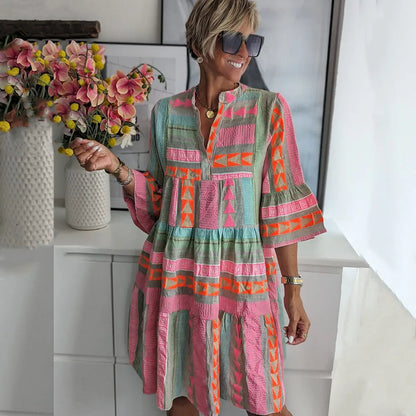Louisa – Boho Tiered Dress