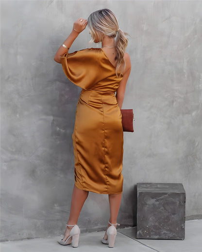 Eden – Luxury One-Shoulder Dress