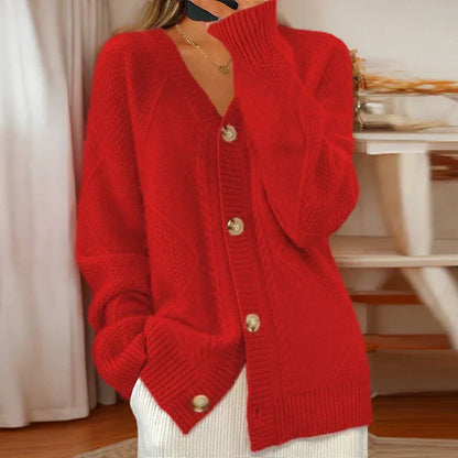 Mila – Button-Down Knit Cardigan