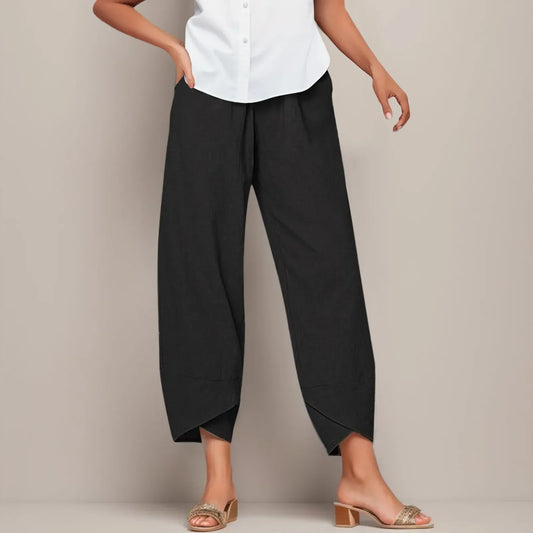 Belinda – High-Waist Casual Pants