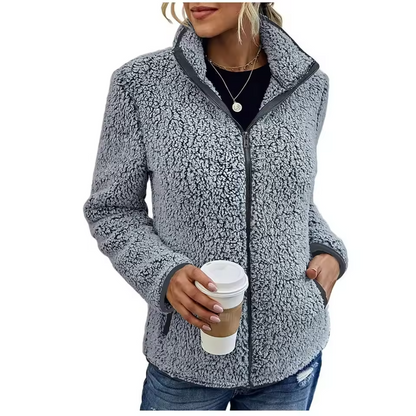 Aisha – Fleece Zip-Up Jacket