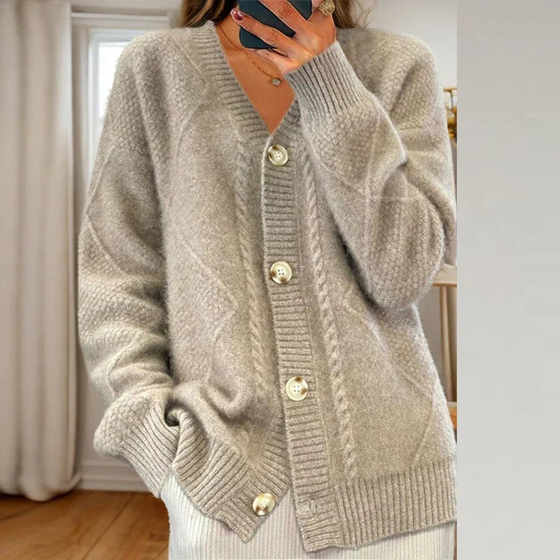 Mila – Button-Down Knit Cardigan