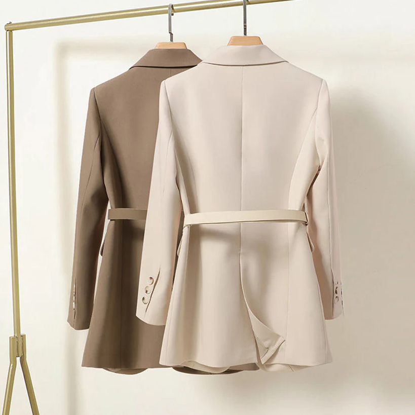 Bella – Modern Fit Belted Blazer