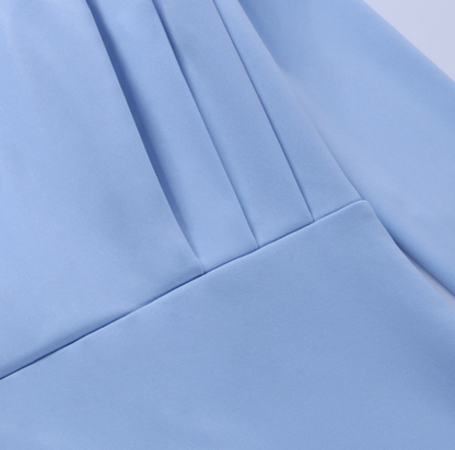 Liana – Elegant Crew Neck Dress