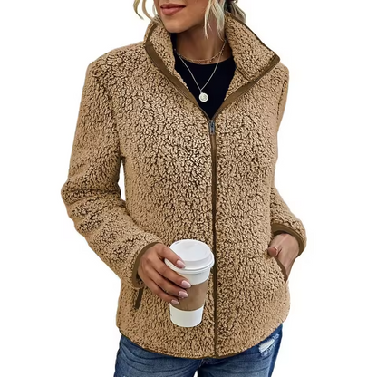 Aisha – Fleece Zip-Up Jacket